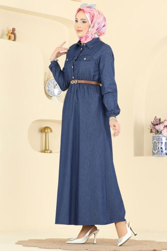 M.S.A. - Dress 1120MSA980 Dark Denim