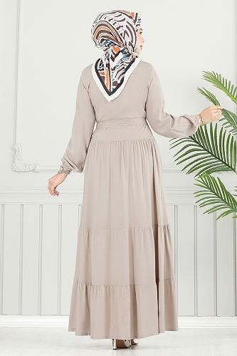 moda selvim Dress 1124BGS895-M Vision - Thumbnail