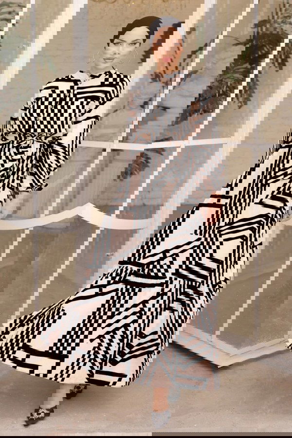 Modaselvim NET 20%+20% DISCOUNT IN THE CARD Dress 1125BG354 Vision