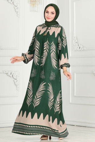 B.G.S. - DRESS 1136BG354 Emerald