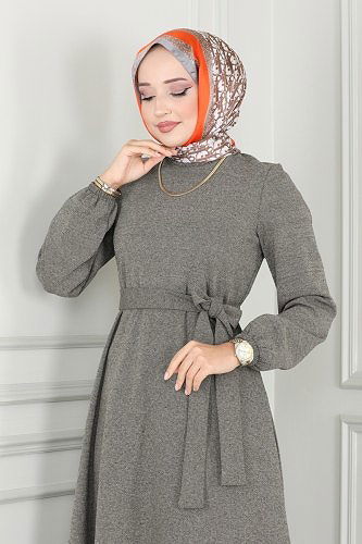 moda selvim Dress 113DVL817 Vision - Thumbnail