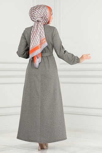 moda selvim Dress 113DVL817 Vision - Thumbnail