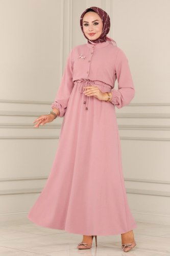 M.P. - Dress 115MP806 Dried Rose