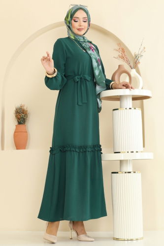 E.R.K. - Dress 1165ERK1158 Emerald