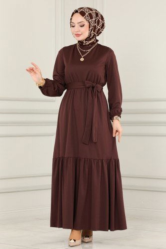 M.R.T. - Dress 119MRT754 Brown