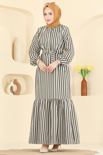 N.Z.R.K. - Dress 119NZRK1200 Khaki