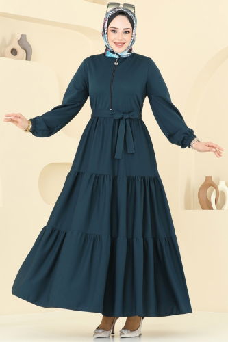 D.L.B. - Dress 1202DLB1088 Navy Blue