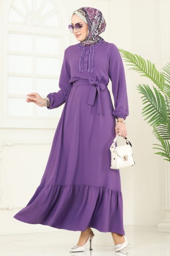 B.M.R. - Dress 1259BM387 Dark Lilac