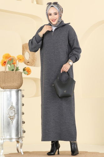 T.P.K. - Dress 1299TPK1167 Anthracite