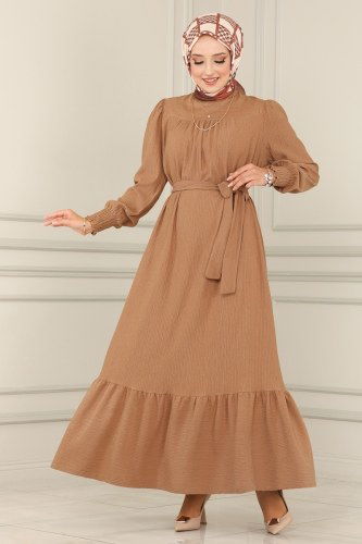 M.R.T. - Dress 131MRT754 Latte