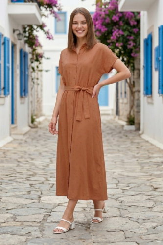 N.Z.R.K. - DRESS 138NZRK1200 Tan