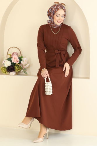 Z.N.N. - Dress 1404ZNN863 Dark Tan