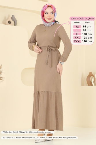moda selvim Dress 1510UZ662 Vision - Thumbnail