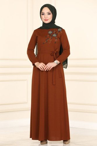 U.K.B. - Dress 1527UKB139 Tan