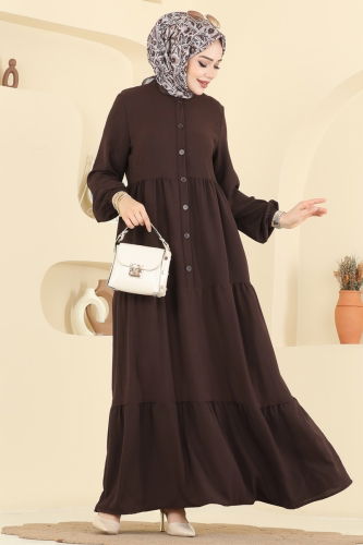 A.R.T. - Dress 154ART1138 Dark Brown