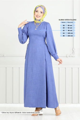 MRV B.İ.S.S.K. - الفستان ازرق 15962BSK984-M