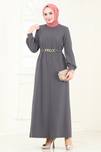 B.O. - Dress 160BO429 Anthracite