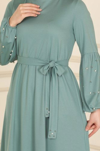 moda selvim 1670SH396 تركوازي - Thumbnail