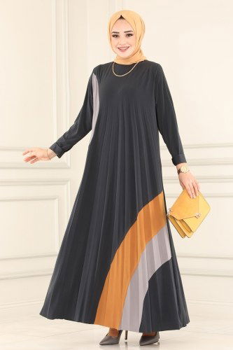 moda selvim 1675AF356 فستان - Thumbnail
