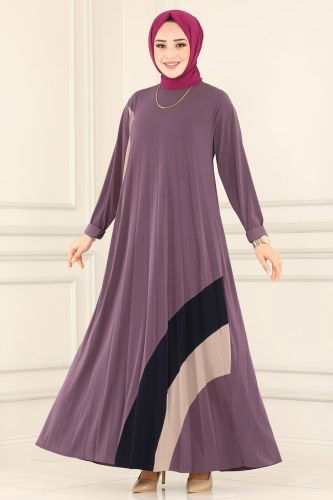 A.F. - Dress 1675AF356 Dark Lilac