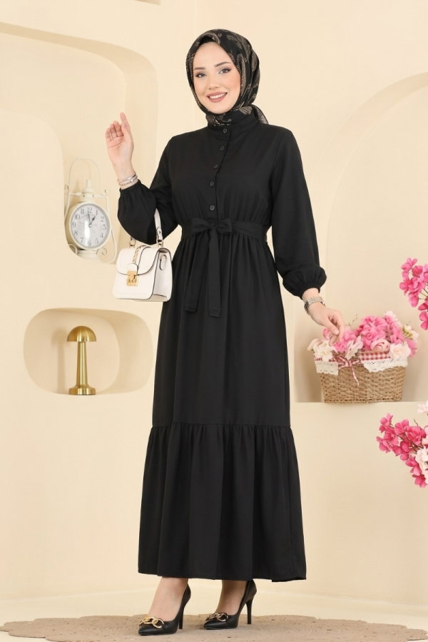 Modaselvim Dress Dress 168NZRK1200 Black