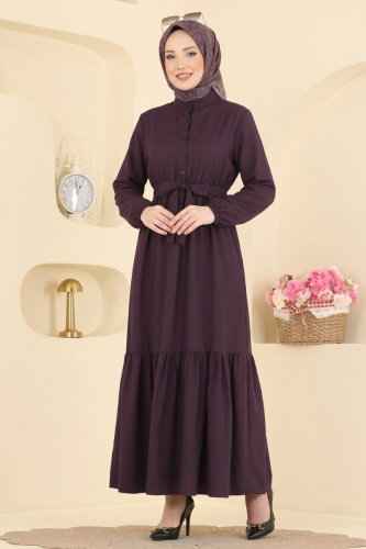 N.Z.R.K. - Dress 168NZRK1200 Damson
