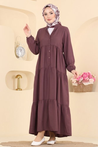 N.Z.R.K. - Dress 183NZRK1200 Damson