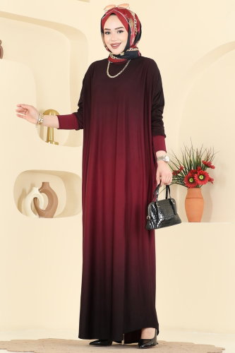 Z.N.N.K. - Dress 1908ZNNK1102 Burgundy