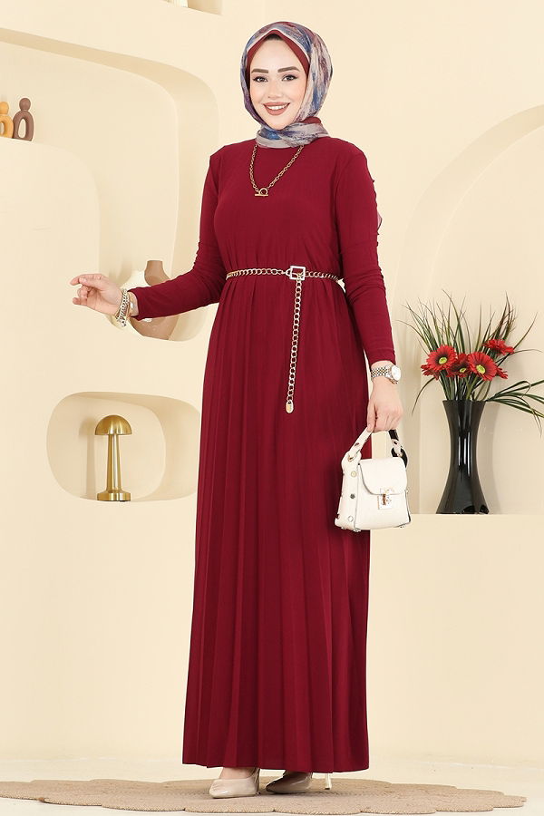 Z.N.N. - Dress 1935ZNN863 Burgundy