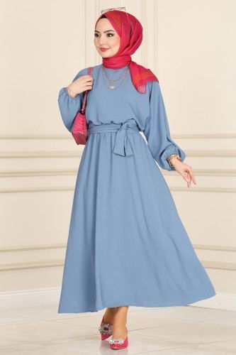 M.R.V. - Dress 2008-1ASM762 Ice Blue