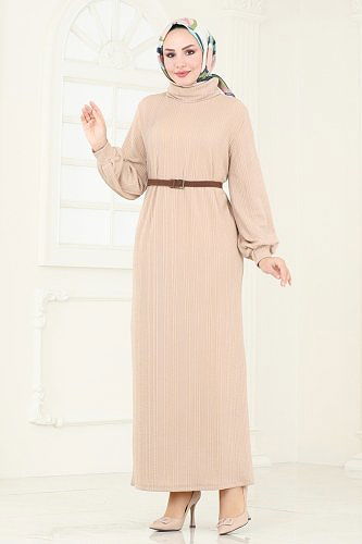 moda selvim Dress 2019TEG847 Vision - Thumbnail