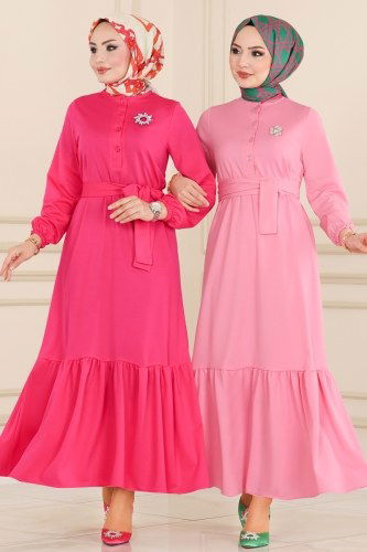 M.R.T. - Dress 2020MRT754 Fuchsia
