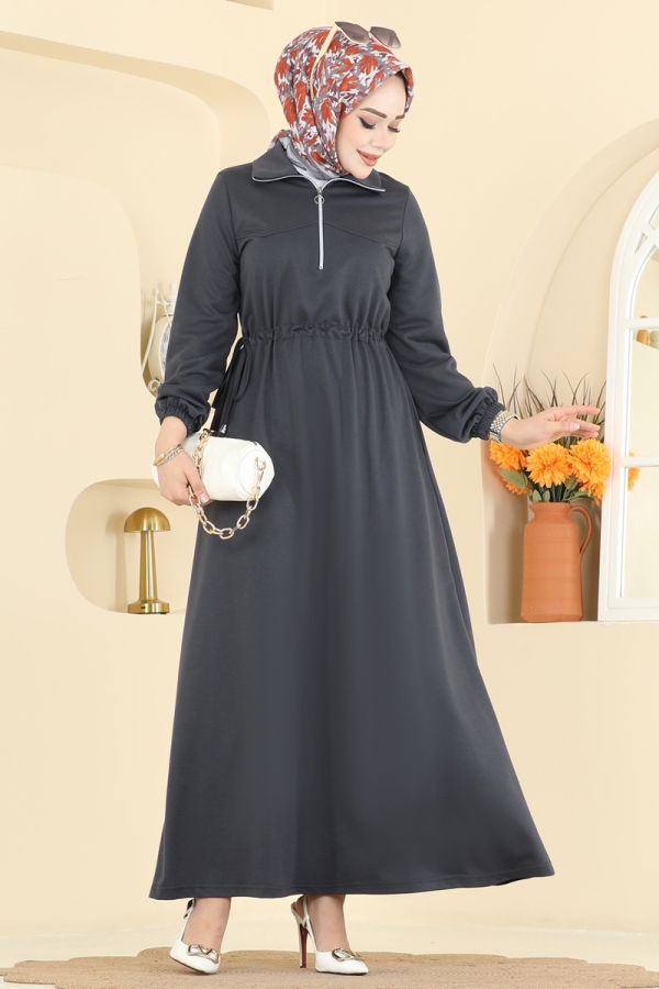 Modaselvim Dress Dress 2029FON792 Anthracite