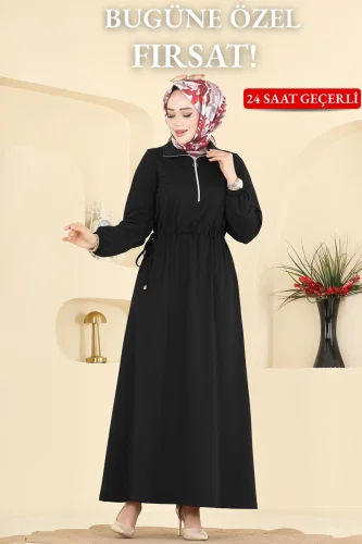 F.O.N. - Dress 2029FON792 Black