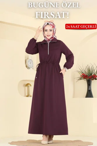 F.O.N. - Dress 2029FON792 Damson