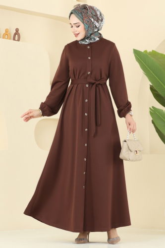 E.R.K. - Dress 2052ERK1158 Brown