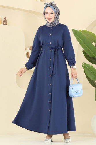 E.R.K. - Dress 2052ERK1158 Indigo