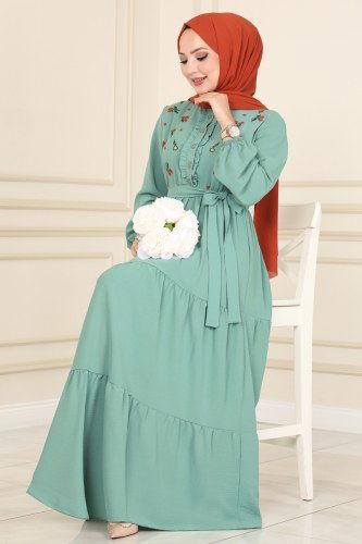 B.L.L. - 2062BLL803 اخضر فستان
