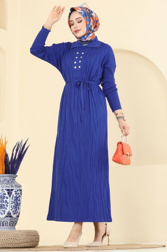 T.P.K. - Dress 211440TPK1167 Saxe