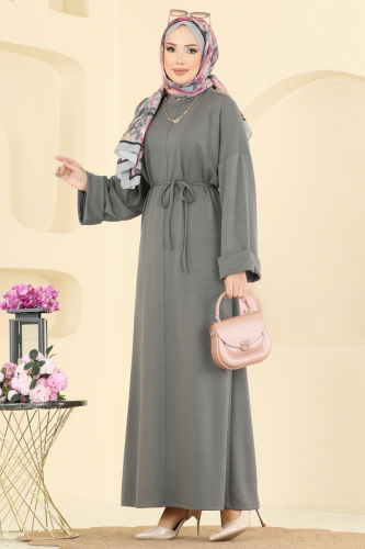 M.P.R. - Dress 21182MPR1163 Gray