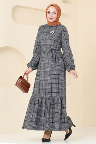 U.K.B. - Dress 22009UKB139 Gray