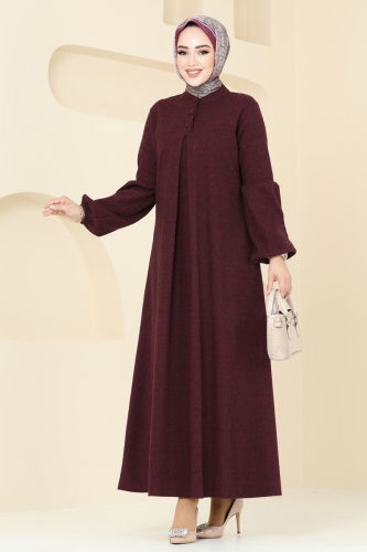 U.K.B. - Dress 22014UKB139 Burgundy