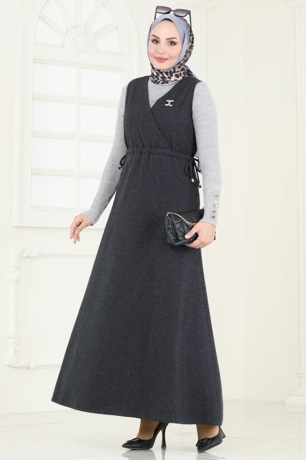 Modaselvim Jile DRESS 22017UKB139 Anthracite