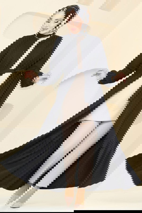 Modaselvim خصم صافٍ20%+20% في سلة التسوق الفستان أسود 22019UKB139