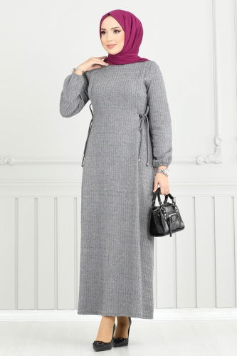 U.K.B. - Dress 22037UKB139 Gray