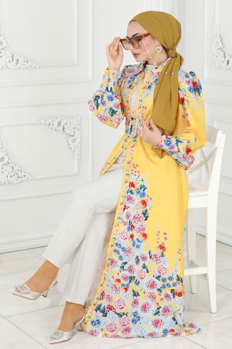 J.N.F. - Dress 22144JNF844 Yellow