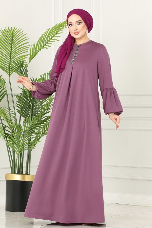 Dress 221DVL817 Dark Lilac - 2