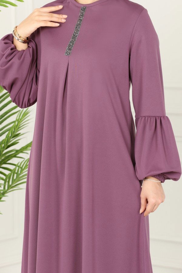 Dress 221DVL817 Dark Lilac - 3