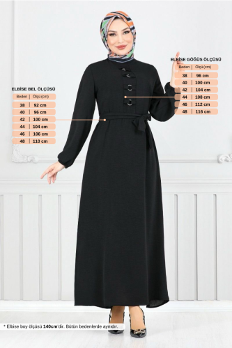MRV A.S.N. - Dress 224ASN936-M Black