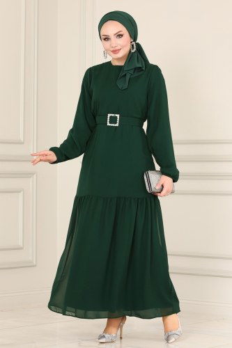 S.V.T. - Dress 2280SVT808 Emerald